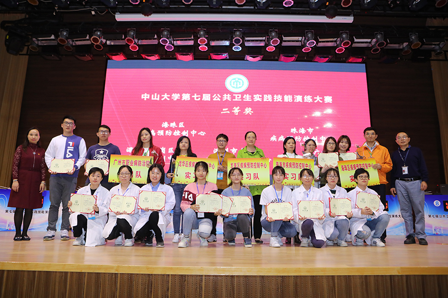 图8 二等奖获奖队伍合影